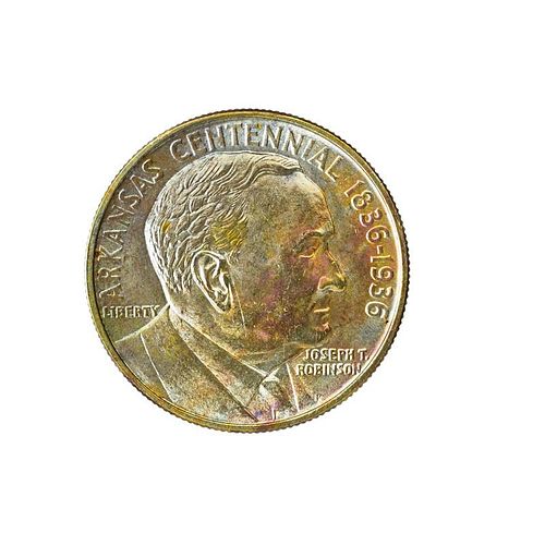 U.S. 1936 ARKANSAS COMMEMORATIVE 50C. COIN