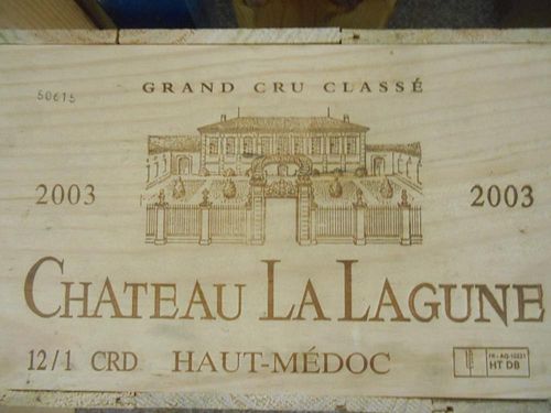 Chateau La Lagune, Haut-Medoc 3eme Cru 2003, twelve bottles in owc. Removed from a private cellar in