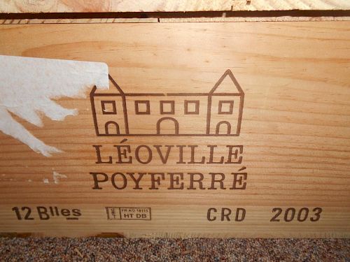 Chateau Leoville Poyferre, St Julien 2eme Cru 2003, twelve bottles in owc. Removed from a private ce
