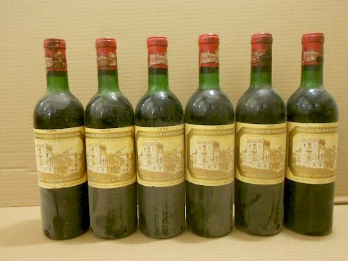 Chateau Ducru Beaucaillou, St Julien 2eme Cru 1970, twelve bottles. Removed from a college cellar. L
