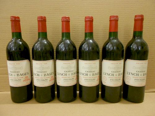 Chateau Lynch Bages, Pauillac 5eme Cru 1985, twelve bottles. Removed from a college cellar <br>