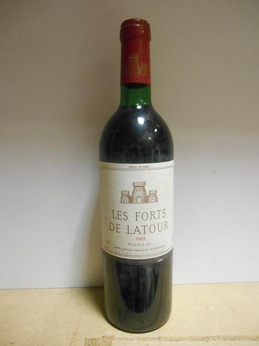 Removed from a College cellar. Les Forts de Latour, Pauillac 1983, one bottle <br>