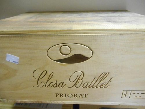 Closa Batllet, Priorat, Spain 2004, six bottles in owc <br>