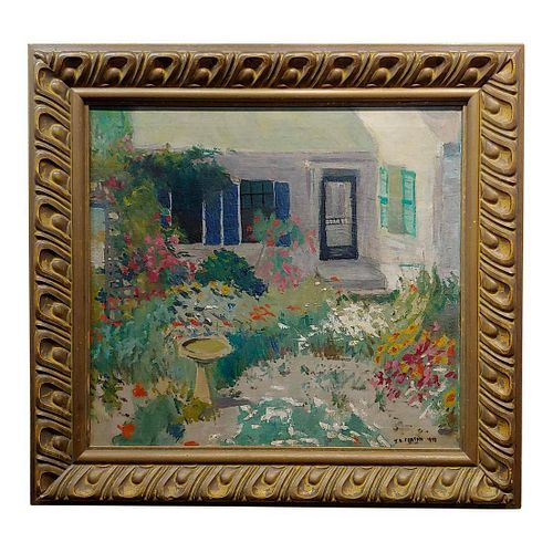 J. A. Fontan -The House With The Garden of Flowers