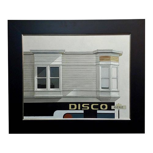 Sergon - Disco Avenue - Oil Painting on Canvas