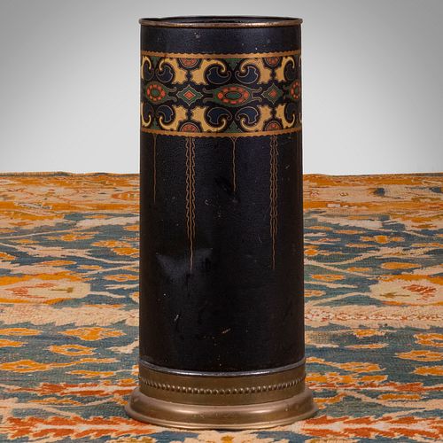 Painted TÃ´le Umbrella Stand