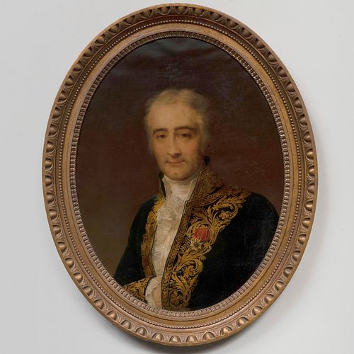 Jean Baptiste Isabey (1767- 1855): Portrait of RenÃ©-Eustache, Marquis d'Osmond
