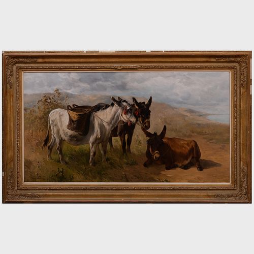 Henry Schouten (1857-1927): Donkeys