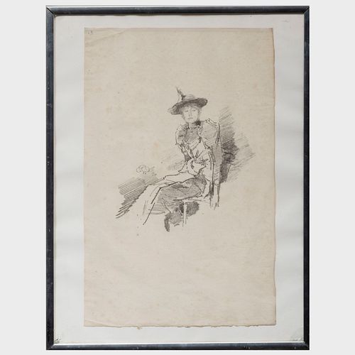 James Abbott McNeill Whistler (1834-1903): The Winged Hat