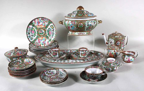 Group of Famille Rose Tablewares