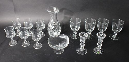Pair of Boxed Waterford Crystal Candlesticks