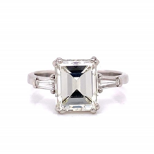 3.40 Diamond Engagement Ring