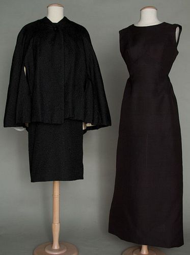 TWO BALENCIAGA DRESSES, 1960s
