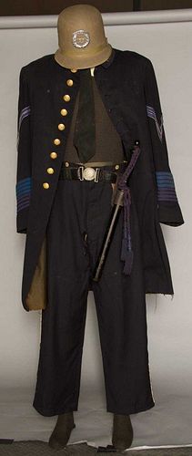 BROOKLYN POLICE OFFICER'S UNIFORM, 1890s