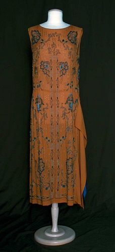 BEADED EVENING DRESS, 1920s