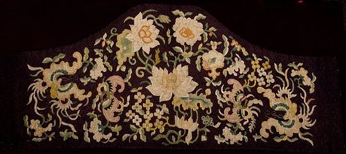 SILK EMBROIDERY, CHINA, QING PERIOD