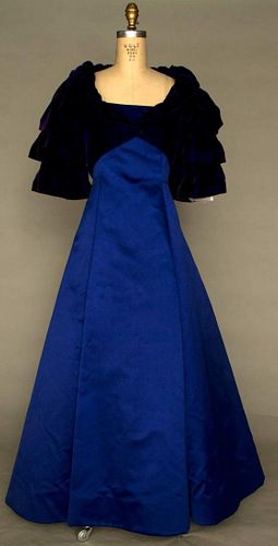 SCAASI COUTURE EVENING GOWN, FALL 1981