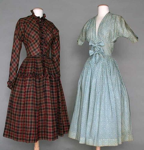 TWO McCARDELL DAY DRESSES, 1948 & 1950