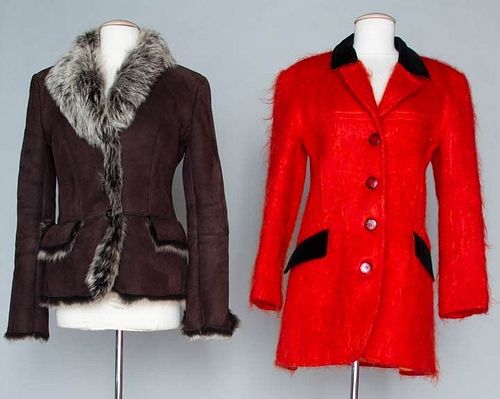 GUCCI & ANNA SUI JACKETS, LATE 20TH C