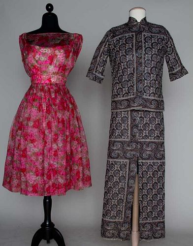 TWO PARTY OUTFITS, LATE 1950s