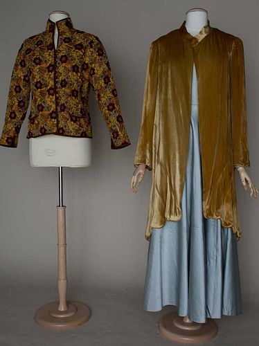 TWO EVENING JACKETS, MID 1920s