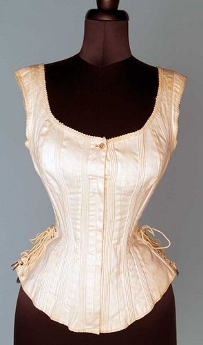 SIDE LACING SPORTS' CORSET, 1875-1885