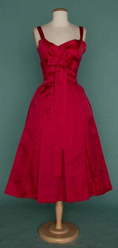 CHRISTIAN DIOR PARTY DRESS, LATE 1950s