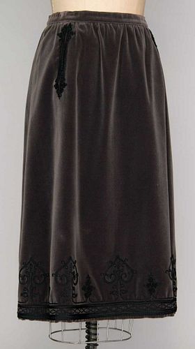 YSL RUSSIAN COLLECTION SKIRT, PARIS, 1976