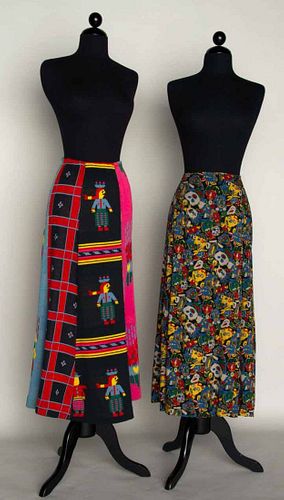 BETSEY JOHNSON & GAULTIER SKIRTS, LATE 20TH C