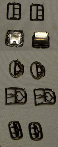 KNEE & BOOT BUCKLES, 17TH & 18TH C