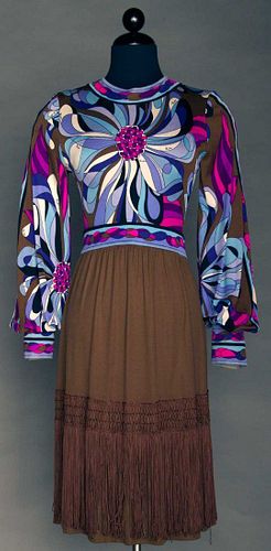 PUCCI SILK DAY DRESS, 1970s