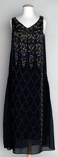 COLORFUL BEADED DRESS, 1920s