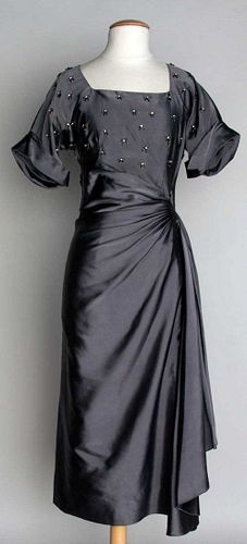 JO COPELAND COCKTAIL DRESS, 1940s