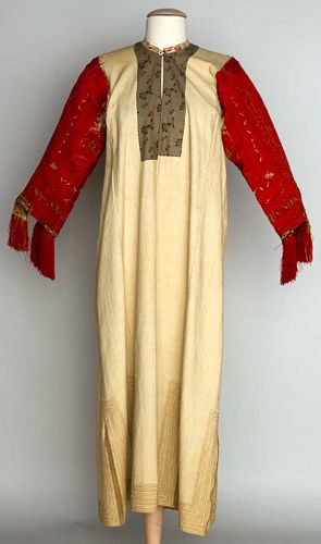 WOMAN'S FOLK DRESS, SERBIA, MID 19TH C