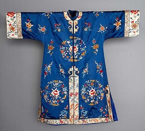 EMBROIDERED EXPORT COAT, CHINA, c. 1950