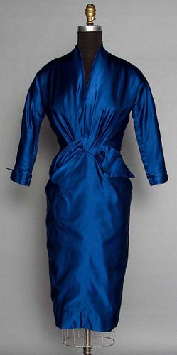 CEIL CHAPMAN COCKTAIL DRESS, 1953-1954