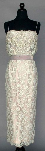 CEIL CHAPMAN PARTY DRESS, EARLY 1960s