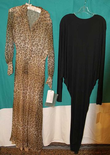 TWO LONG DRESSES, 1975 & 1990s