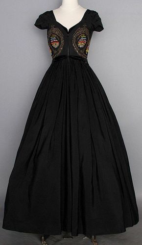 MME. GRES EVENING GOWN, c. 1952