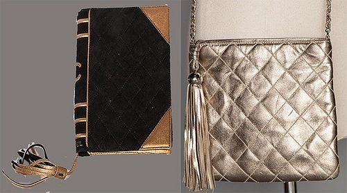 TWO CHANEL EVENING BAGS, c. 2000