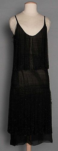 LOUISE BOULANGER BEADED DRESS, 1920s