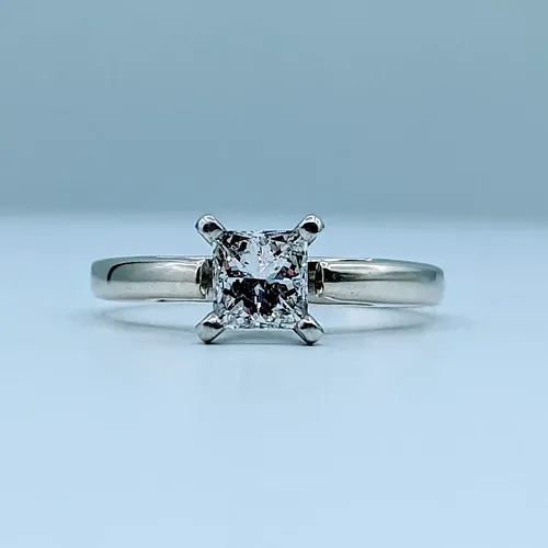 Gorgeous .65ct Princess Cut Diamond Ring