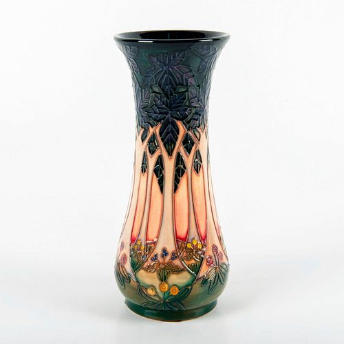 Moorcroft Pottery Vase, Cluny Pattern