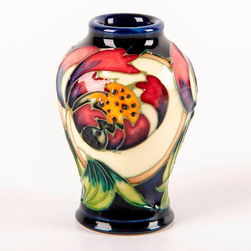 Moorcroft Pottery Miniature Vase, Poppy Seeds