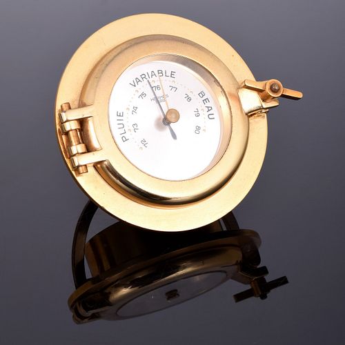 Hermes Brass Barometer
