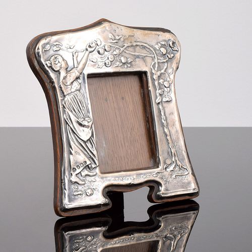English Arts & Crafts Sterling Silver Frame