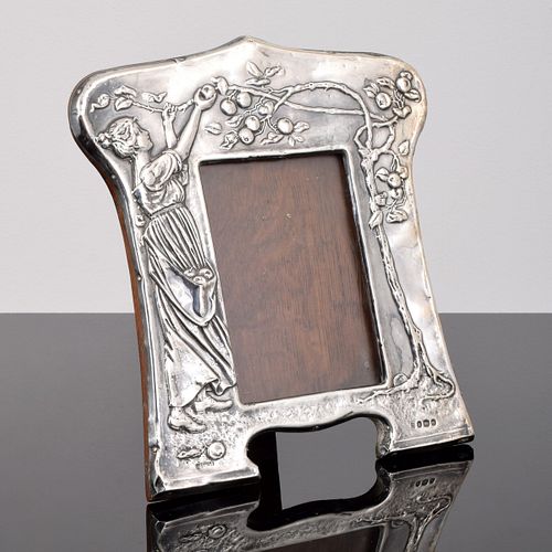 English Arts & Crafts Sterling Silver Frame