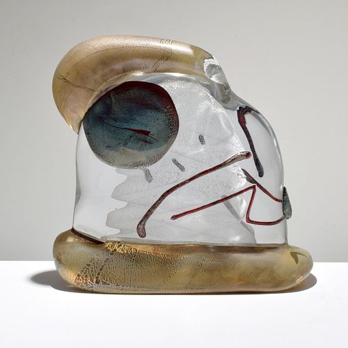 Large Gene Koss "Murano Series 90" Glass Sculpture