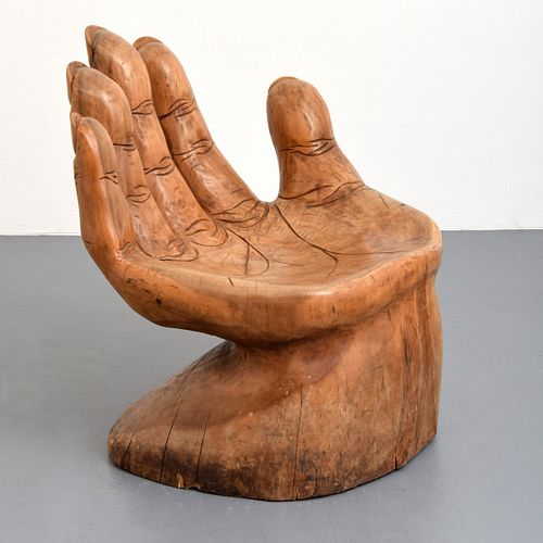 Hand Chair, Manner of Pedro Friedeberg