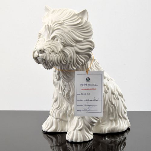 Jeff Koons "Puppy (Vase)," Signed Edition